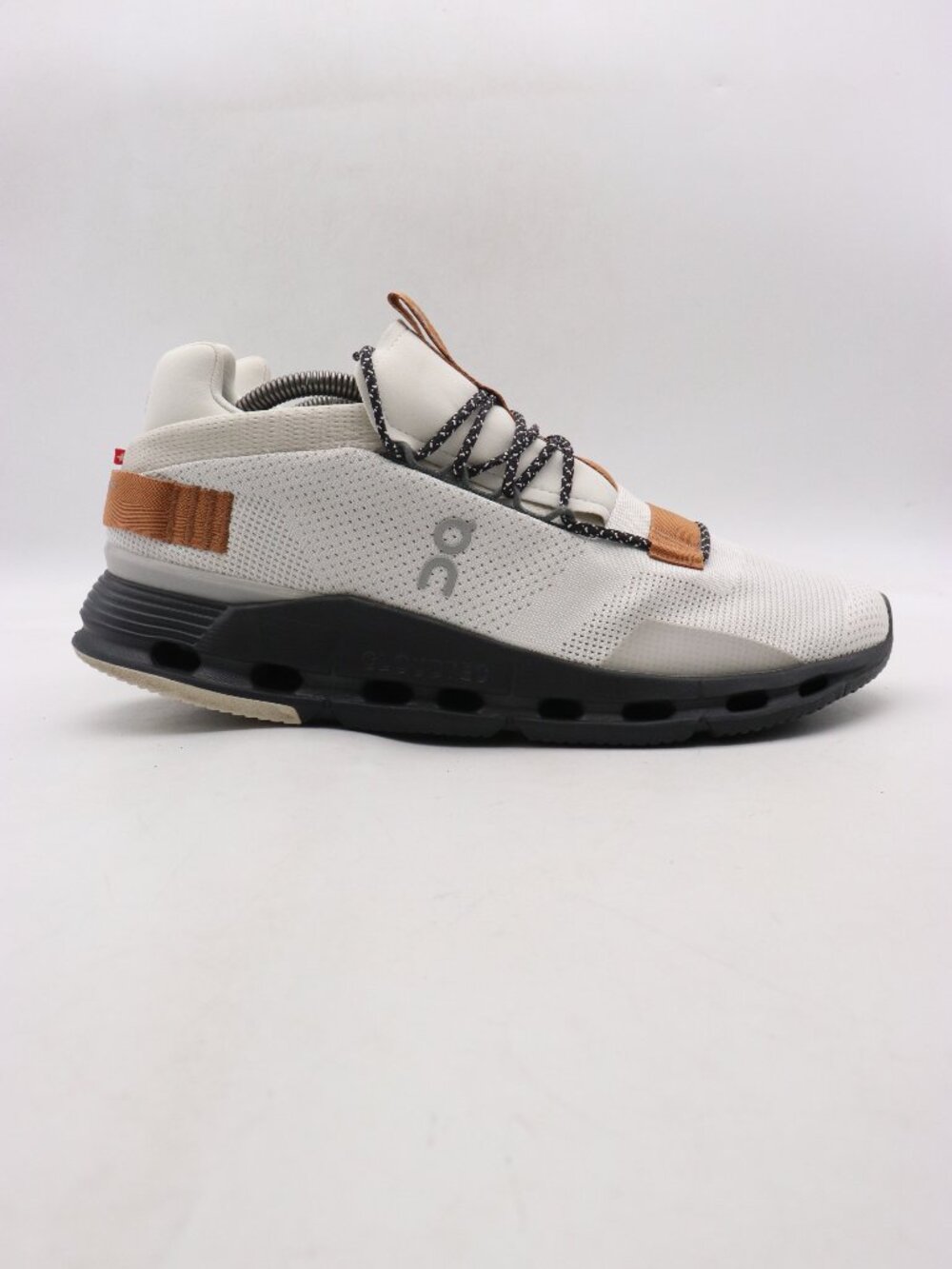 On Running Cloudnova Men's Size 11.5 White Pearl Cloudtec Athletic Sneakers